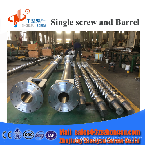 Extruder screw barrel PP Woven Bag Extruder Screw Barrel Factory